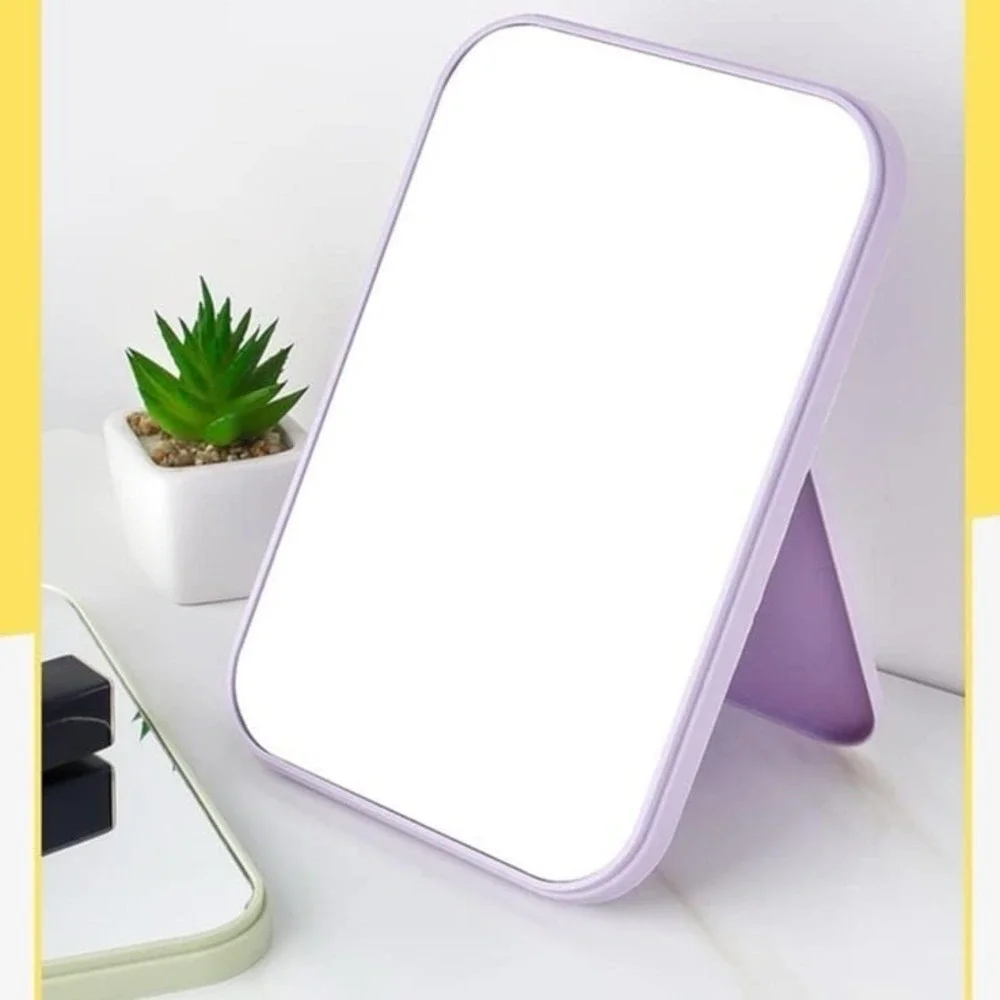 Mirror Super HD Tabletop Mirror Foldable Bracket Designed Makeup Mirror Hand Fre